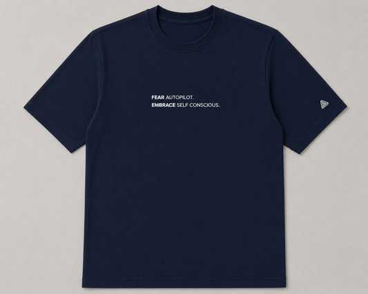 Camiseta Fear Autopilot Embrace Self Conscious