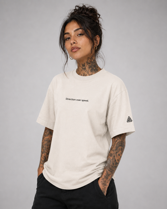 Camiseta Direction Over Speed Off White